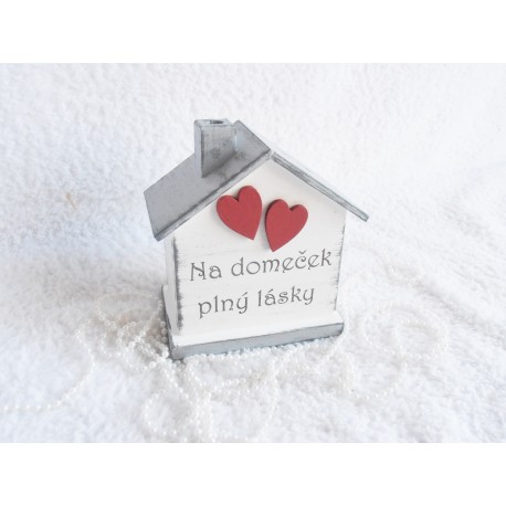 Pokladnička domeček se jmény na přání